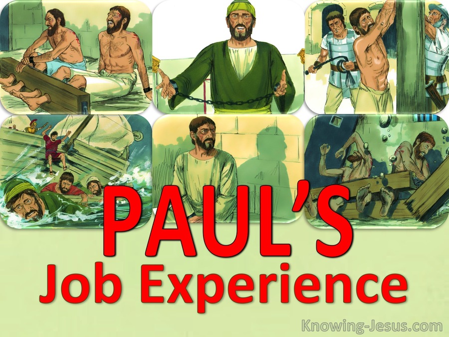 Pauls Job Experience (devotional)01-31 (green)